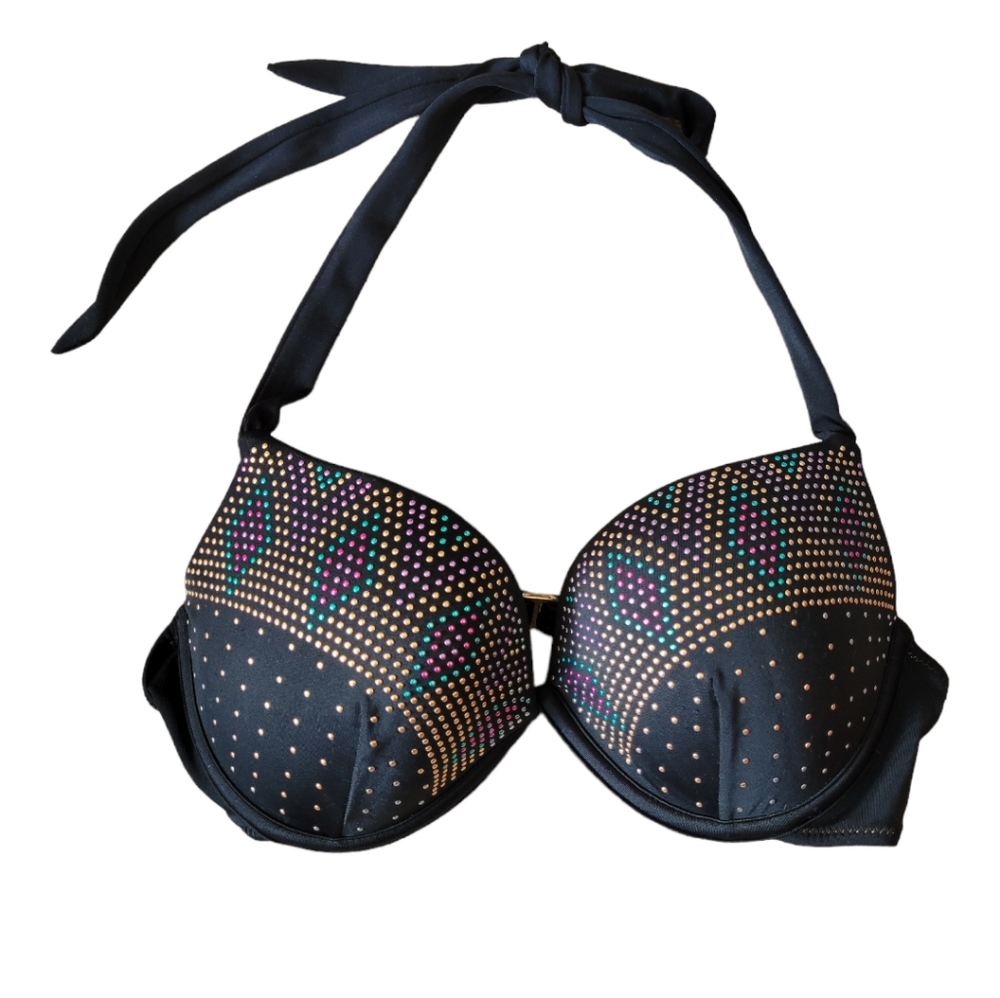 Shade & Shore Women's biz bikini Swim Top 34C